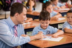 teacher and student